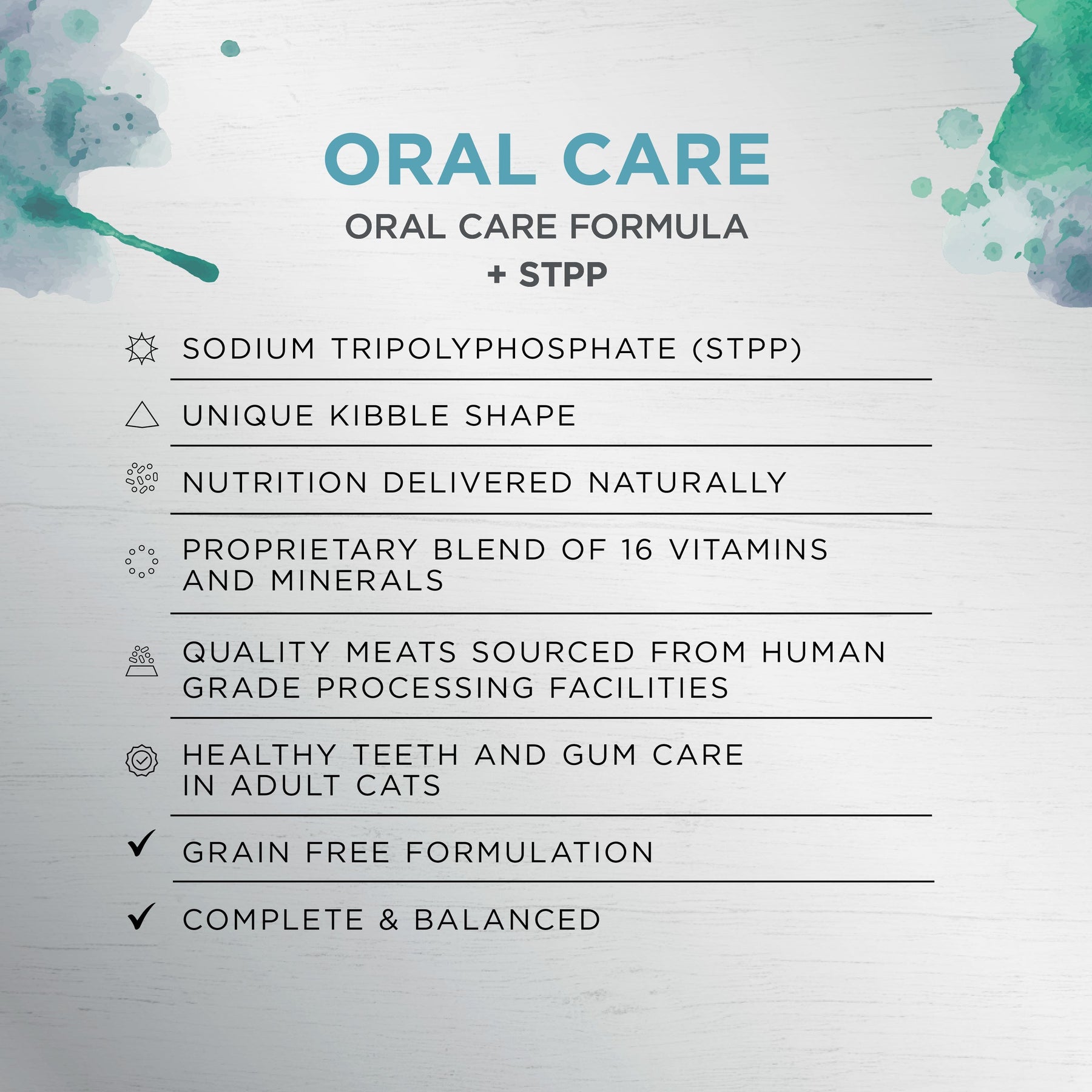 Ivory Coat Raw Health Cat Dry Food Oral Care