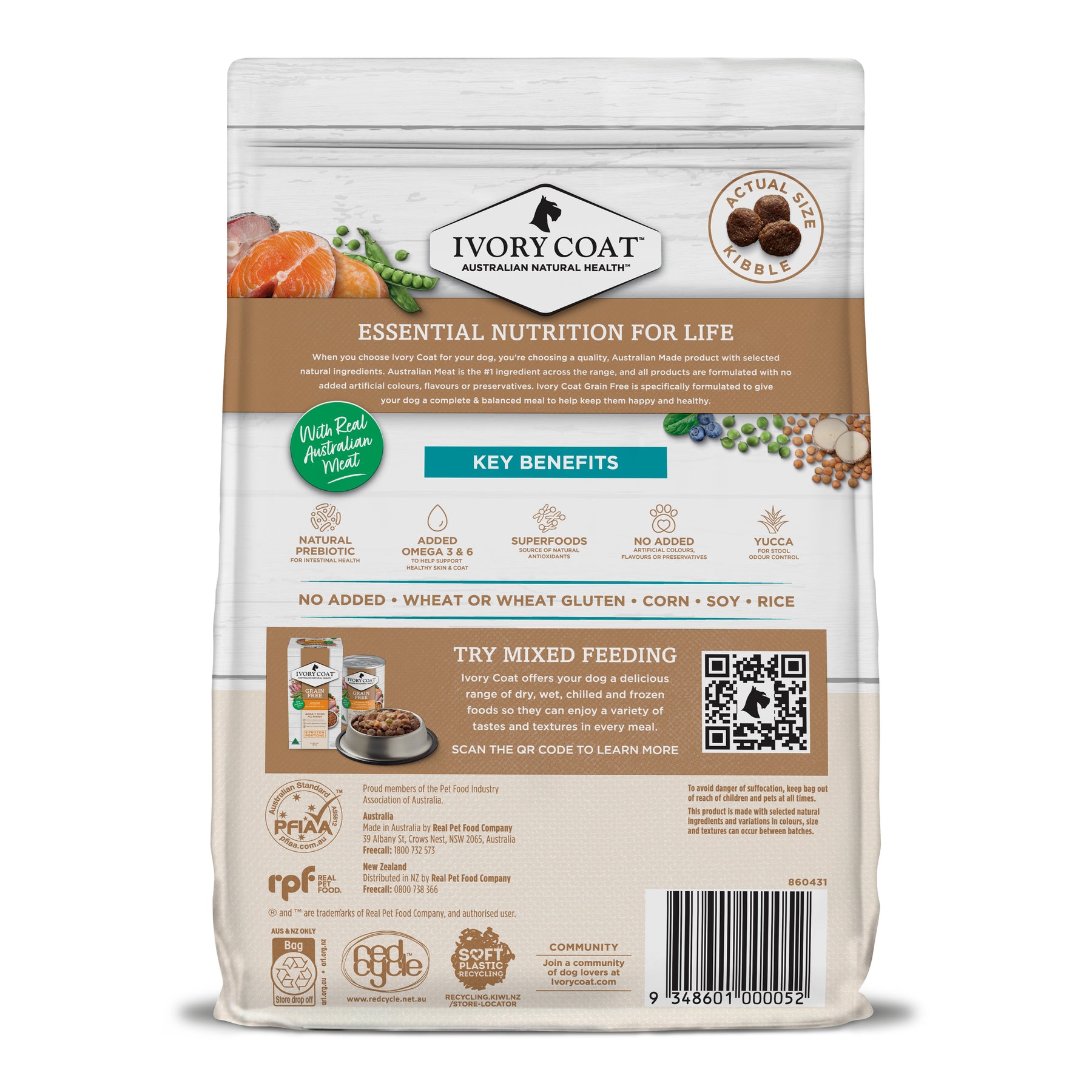 Grain Free Adult All Breeds Dry Dog Food Salmon & Ocean Fish