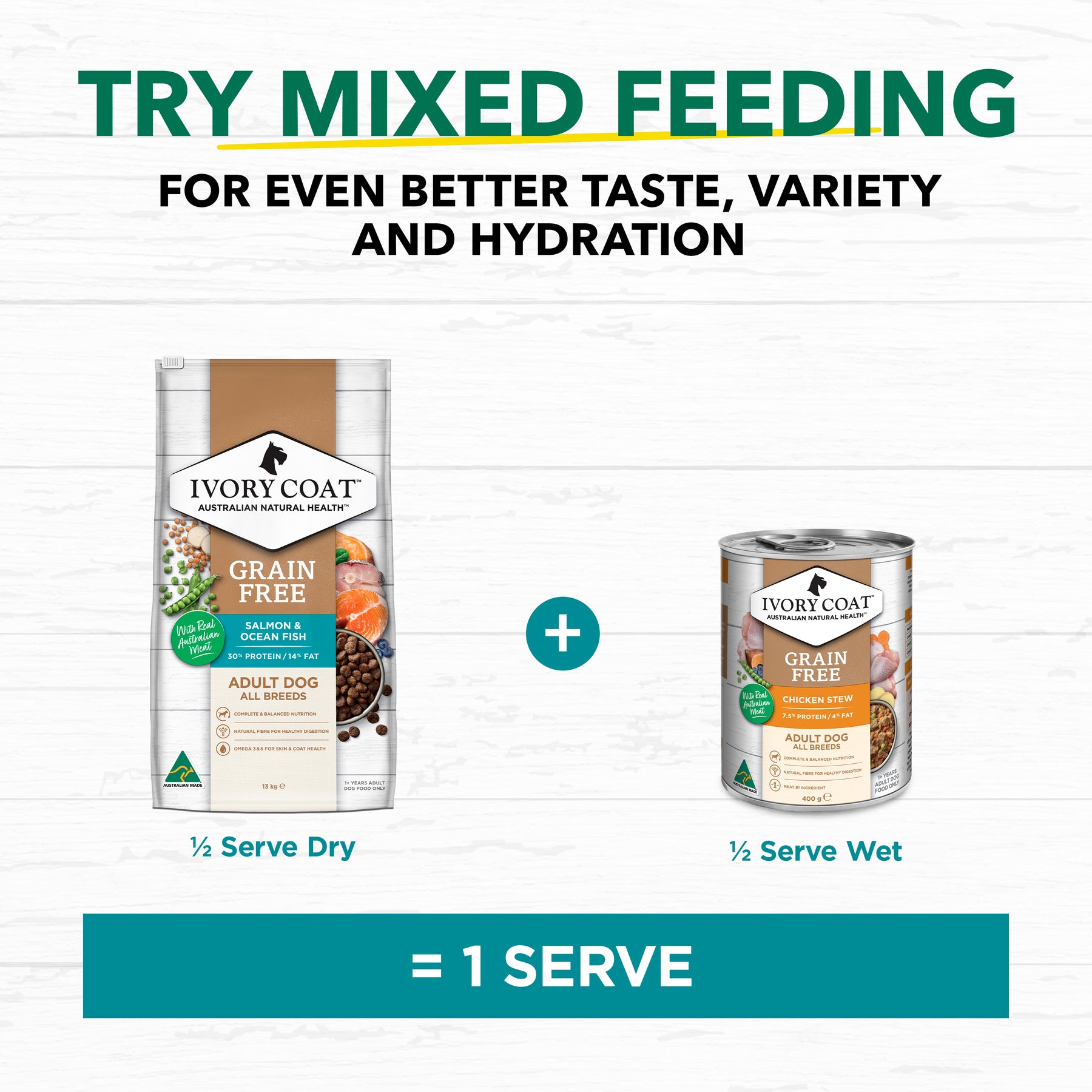 Grain Free Adult All Breeds Dry Dog Food Salmon & Ocean Fish