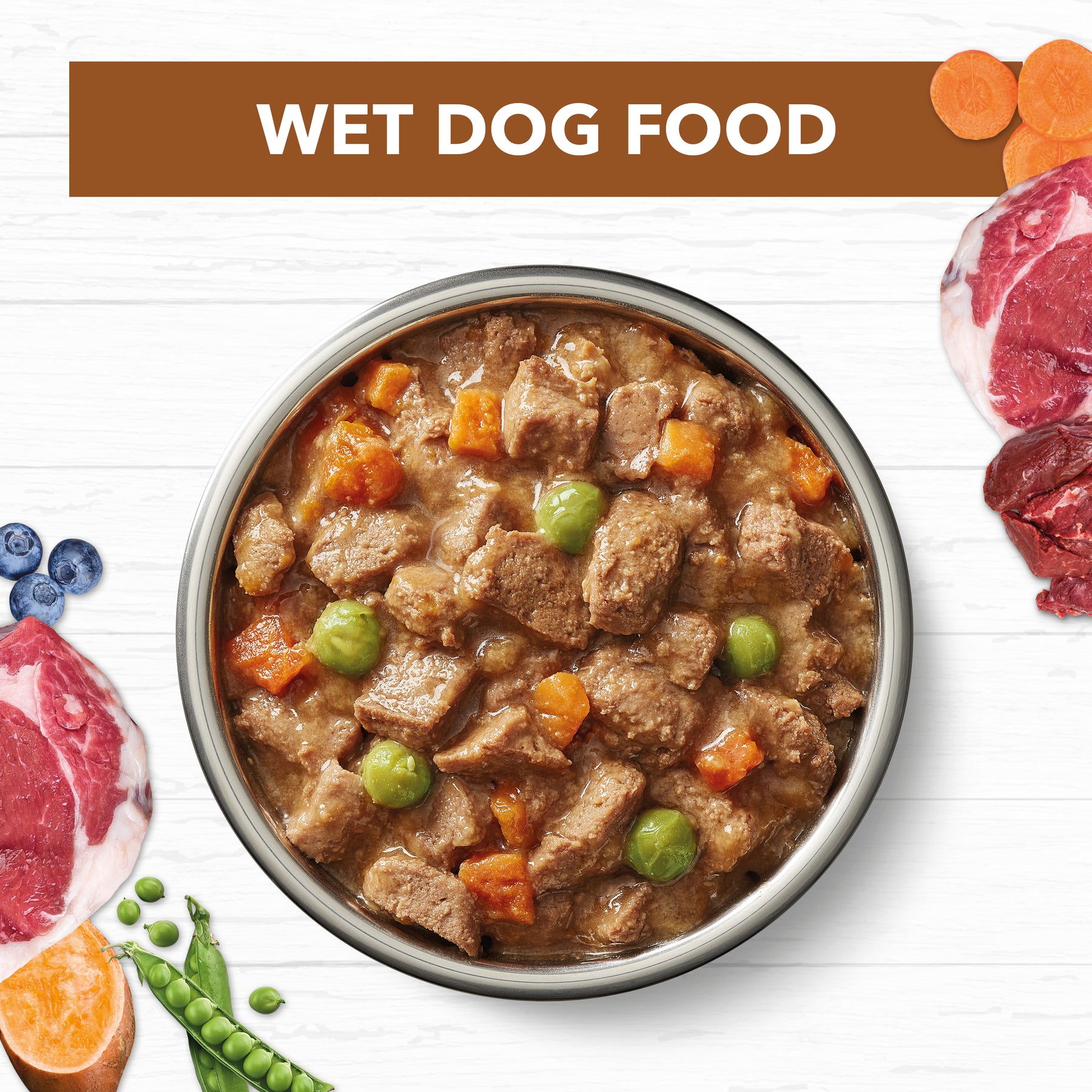 Grain Free Adult Wet Dog Food Lamb & Kangaroo Stew 400g