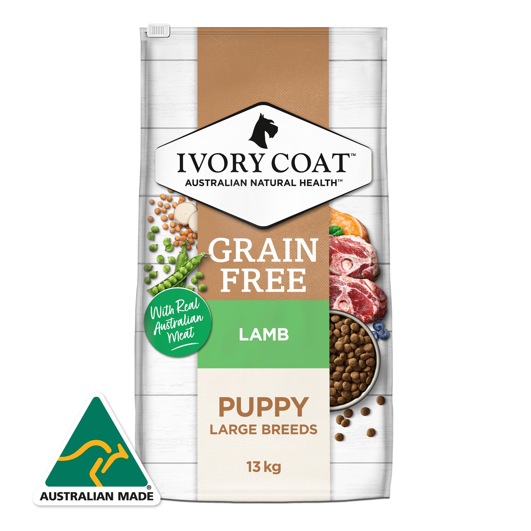 Grain Free Puppy Large Breed Dry Dog Food Lamb