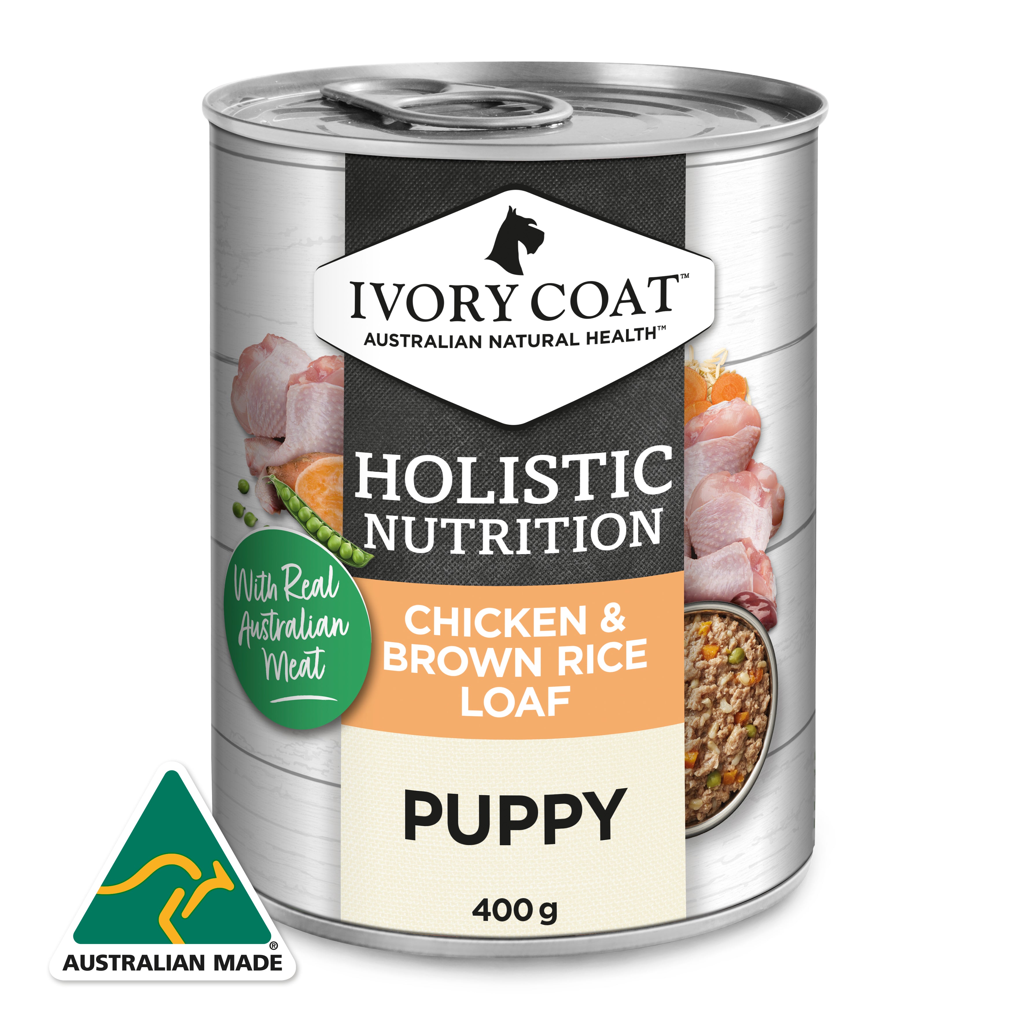 Holistic wet hot sale dog food
