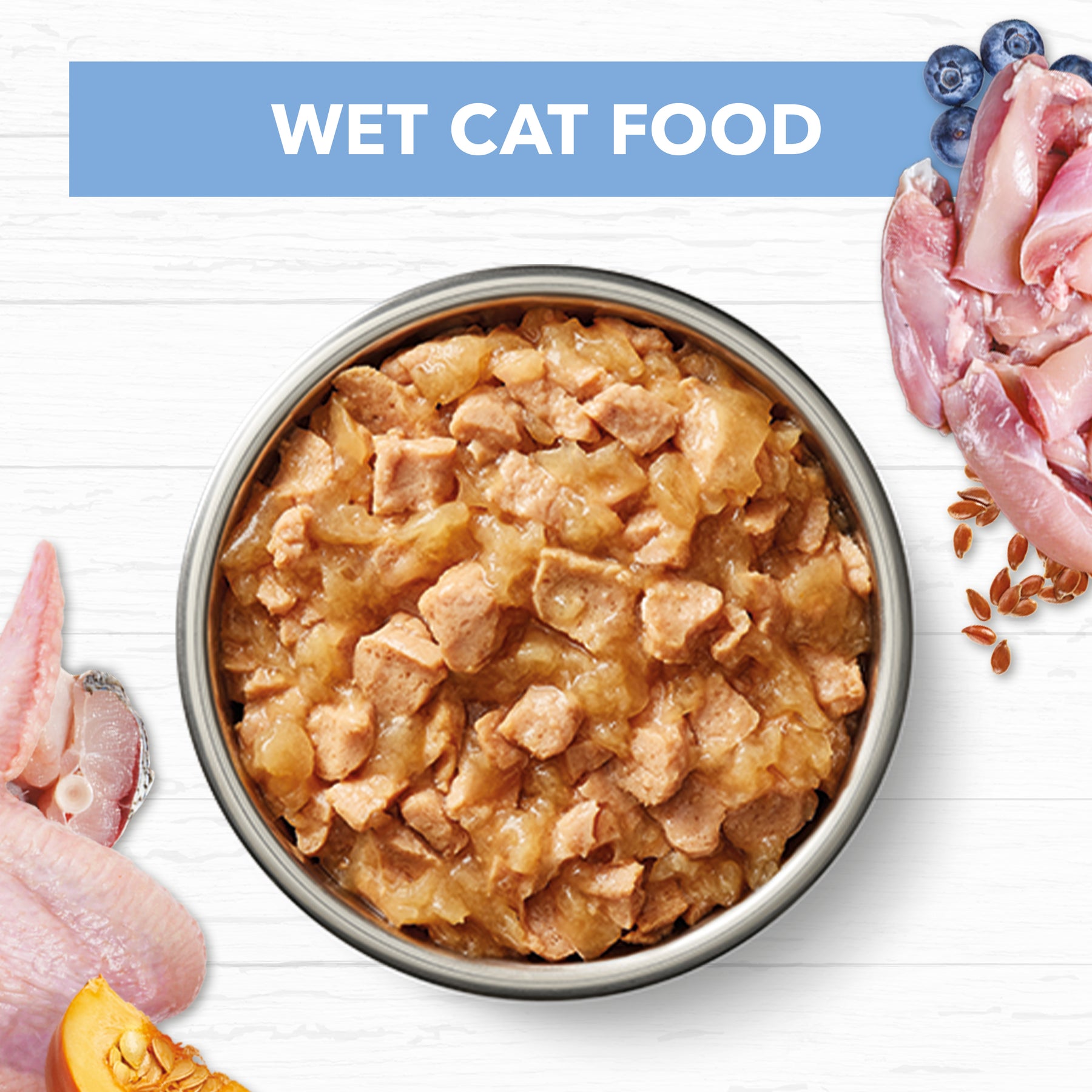 Grain Free Kitten Wet Cat Food Chicken & Ocean Fish in Jelly 85g