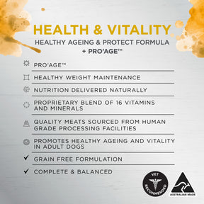 Ivory Coat Inspired by Raw Health & Vitality Dog Formula (9 x 100g)