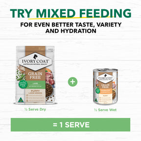 Grain Free Puppy Large Breed Dry Dog Food Lamb