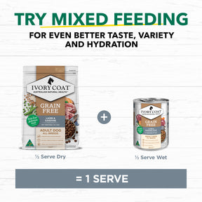 Grain Free Adult All Breeds Dry Dog Food Lamb & Sardine