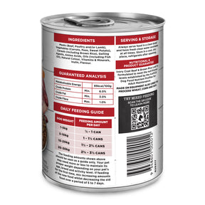 Holistic Nutrition Adult Wet Dog Food Beef & Brown Rice Loaf