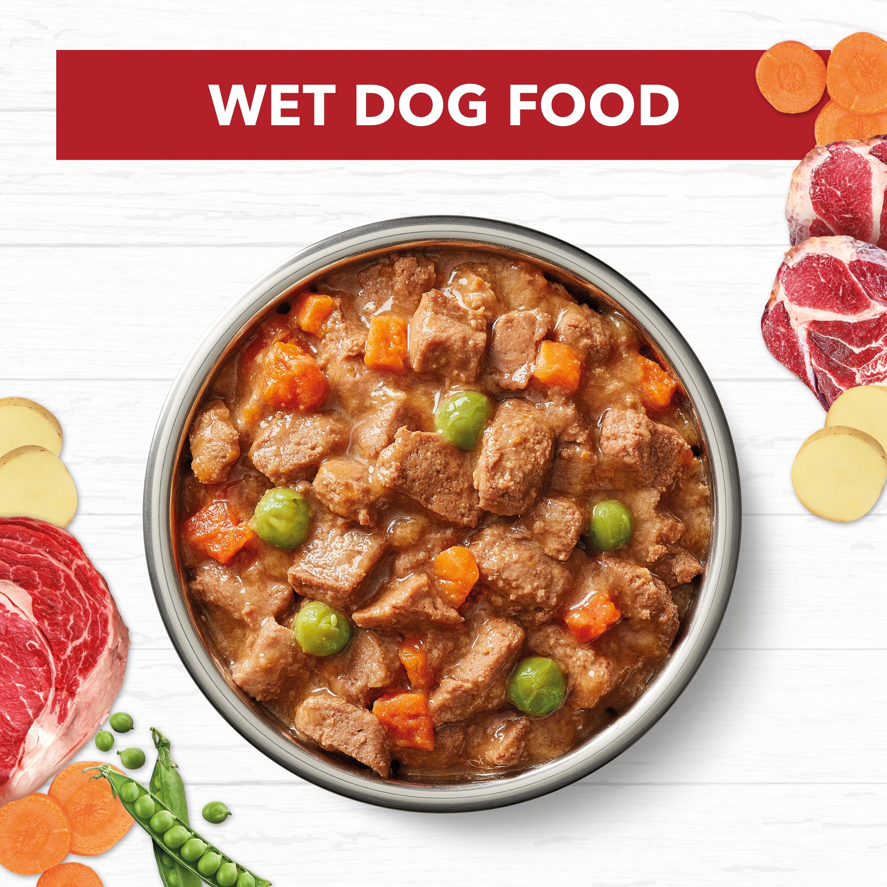 Grain Free Adult Wet Dog Food Beef Stew 400g