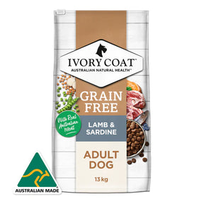 Grain Free Adult All Breeds Dry Dog Food Lamb & Sardine