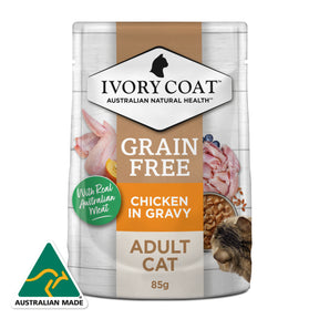 Grain Free Adult Wet Cat Food Chicken in Gravy 85g